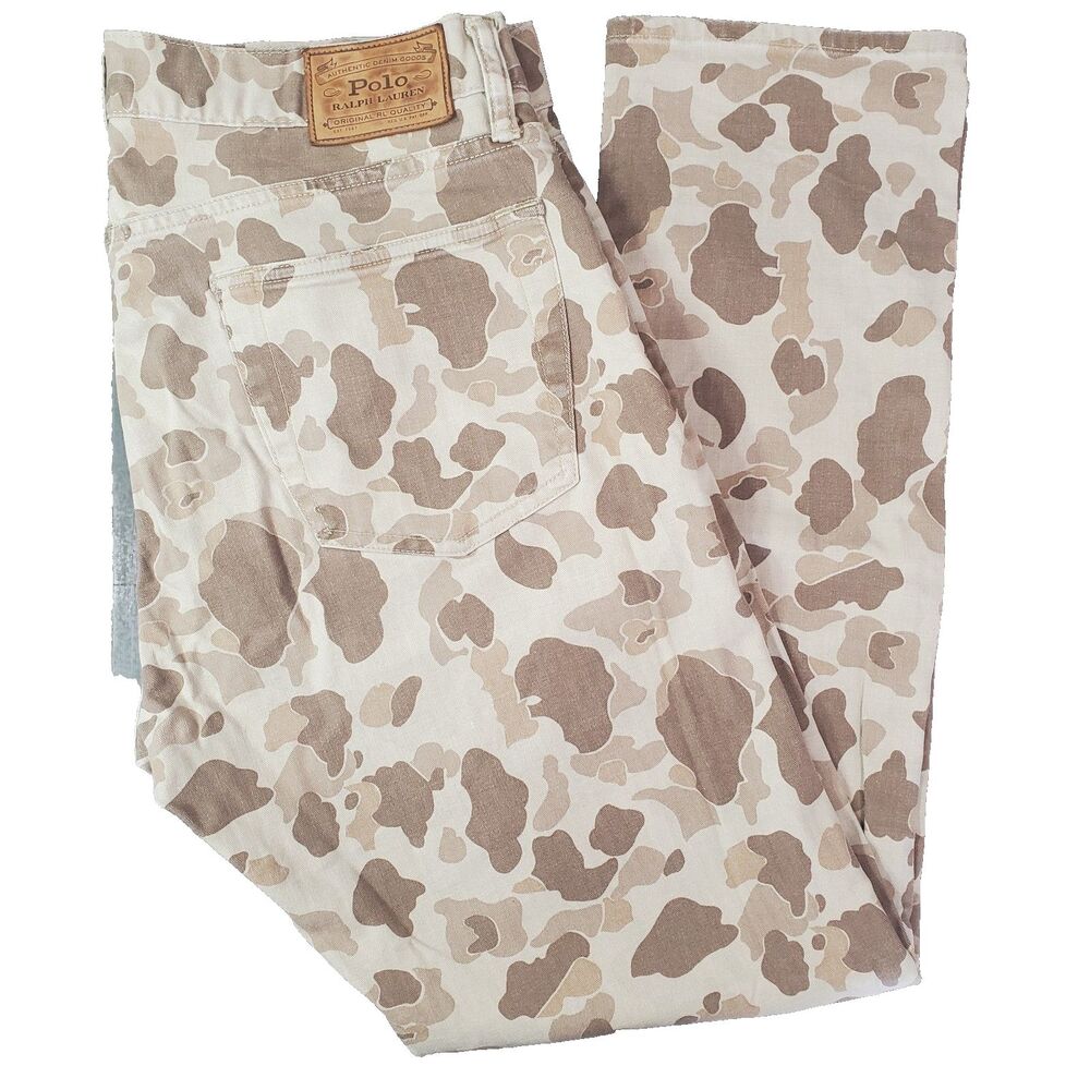 Polo Ralph Lauren Sullivan Slim Men's 33x30 Camo Camouflage Pants